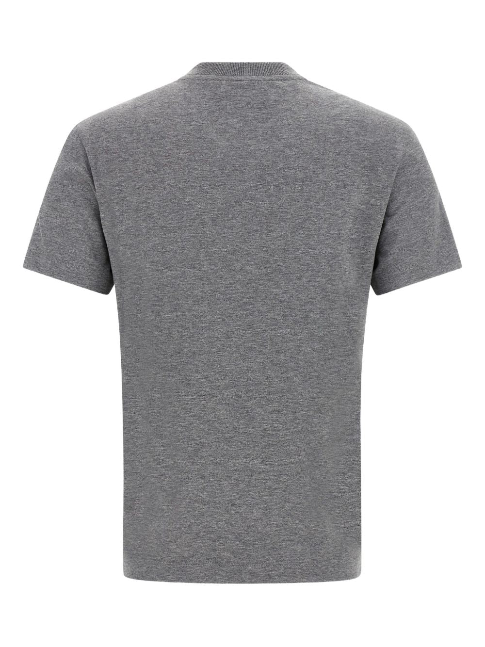 Graphic Print Cotton T-Shirt with Crew Neckline