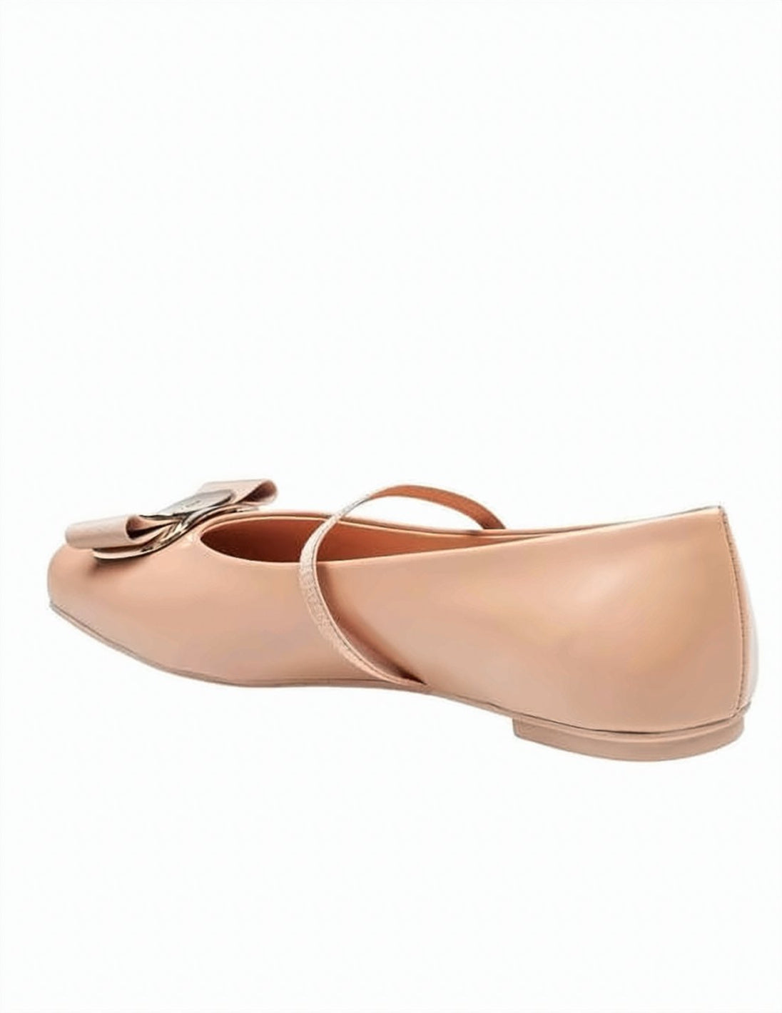 Ballet Flat with Decorative Bow