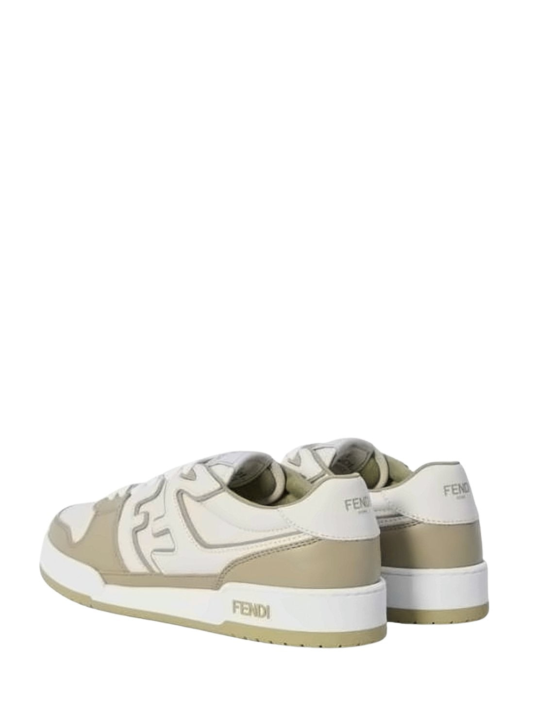 Low-Top Calf Leather Sneakers with Distinctive Logo