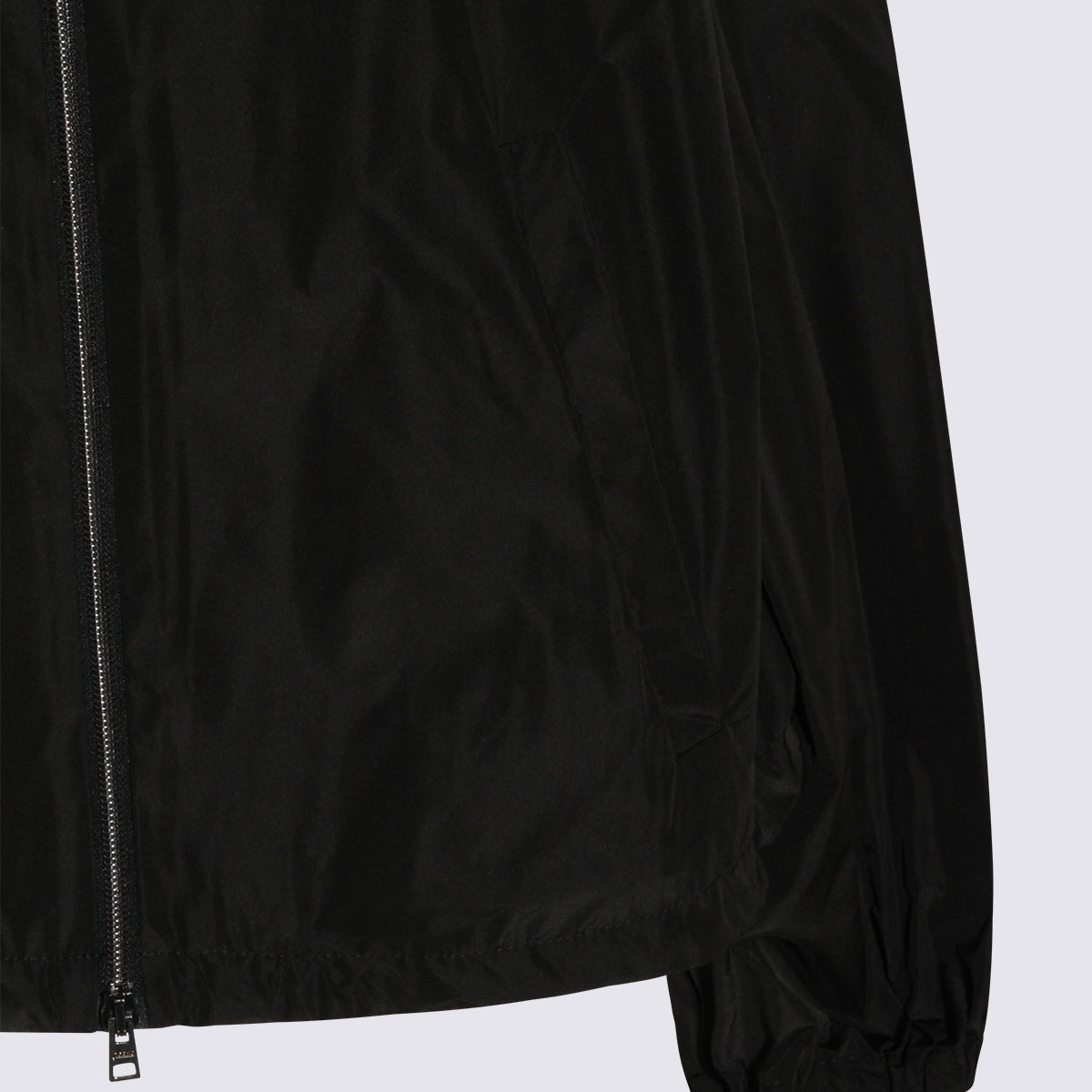 Black Jacket With High Collar