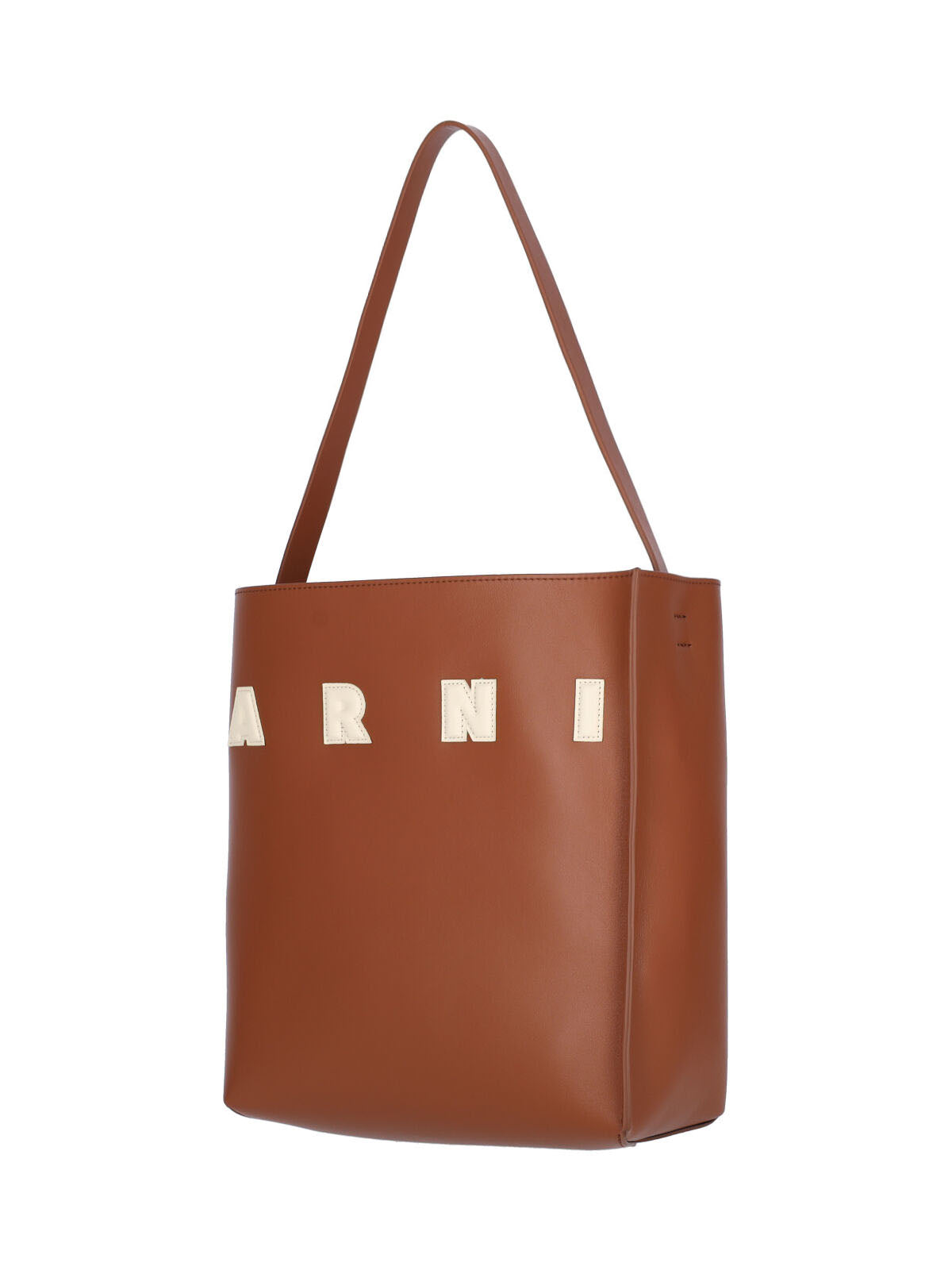 Structured Rectangular Tote Bag With Bold Logo Design
