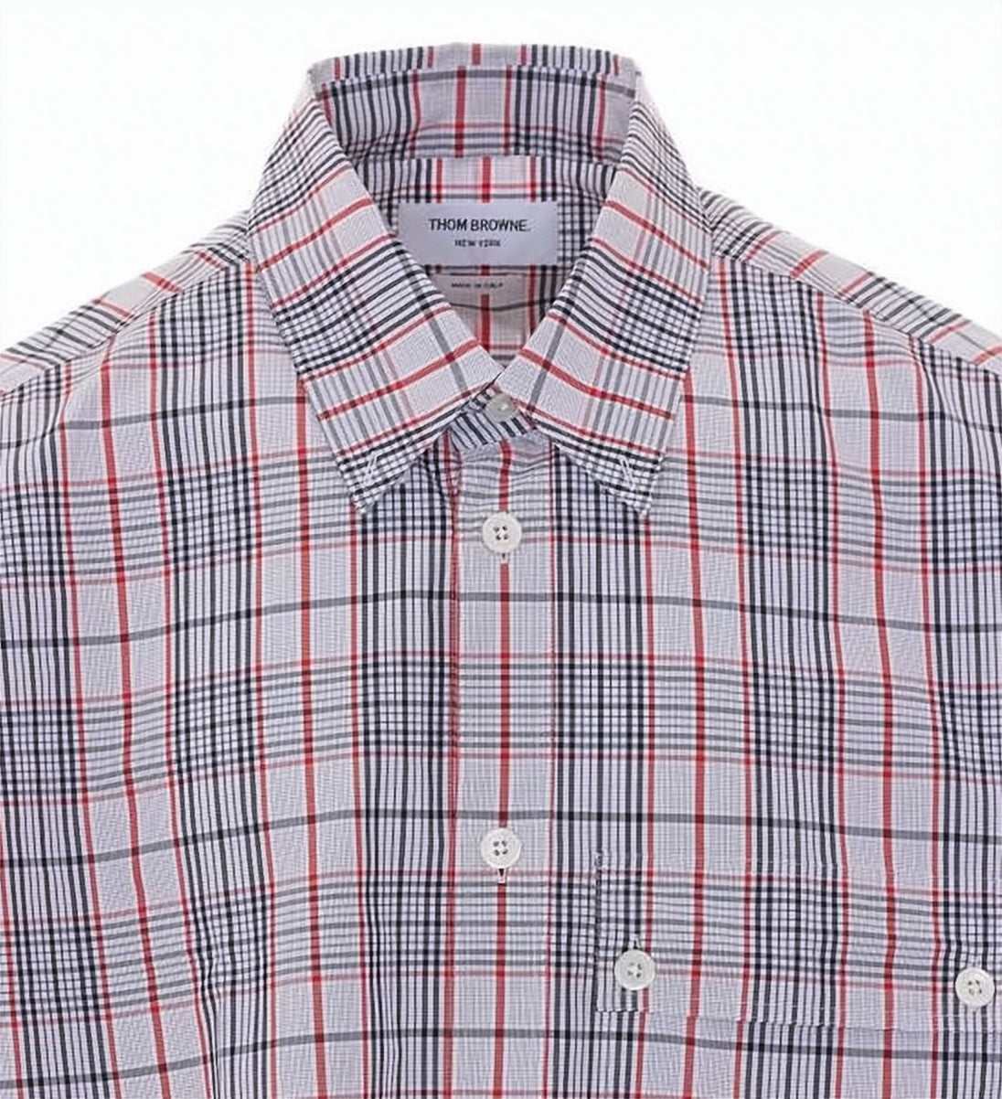 Classic Plaid Pattern Long-Sleeve Shirt