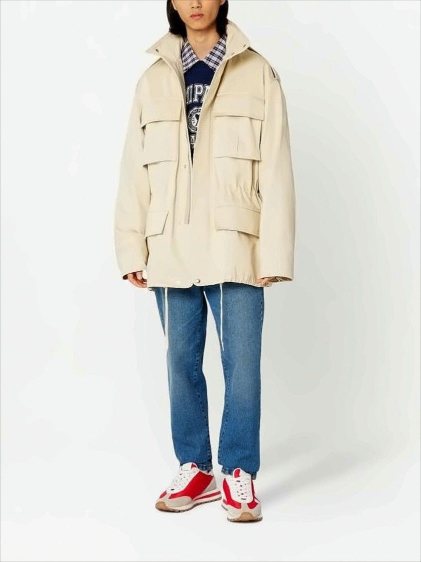 Classic Straight-Leg Denim Pants with Subtle Fading