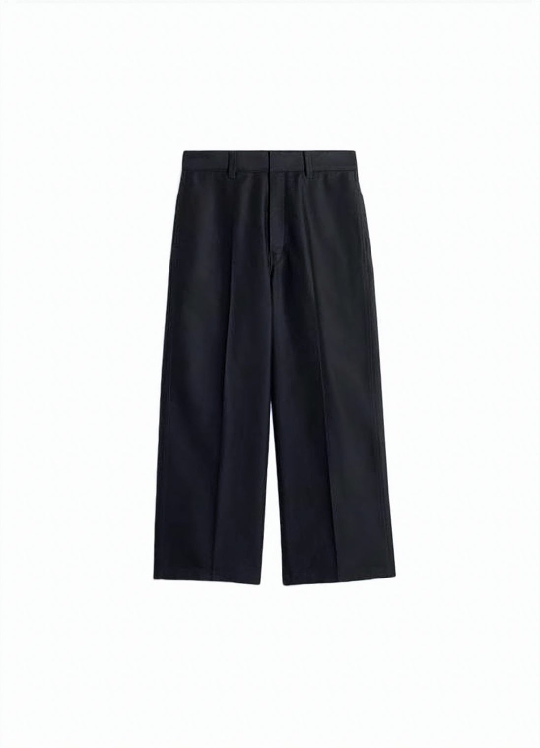 Straight-Cut Pants with Clean Lines