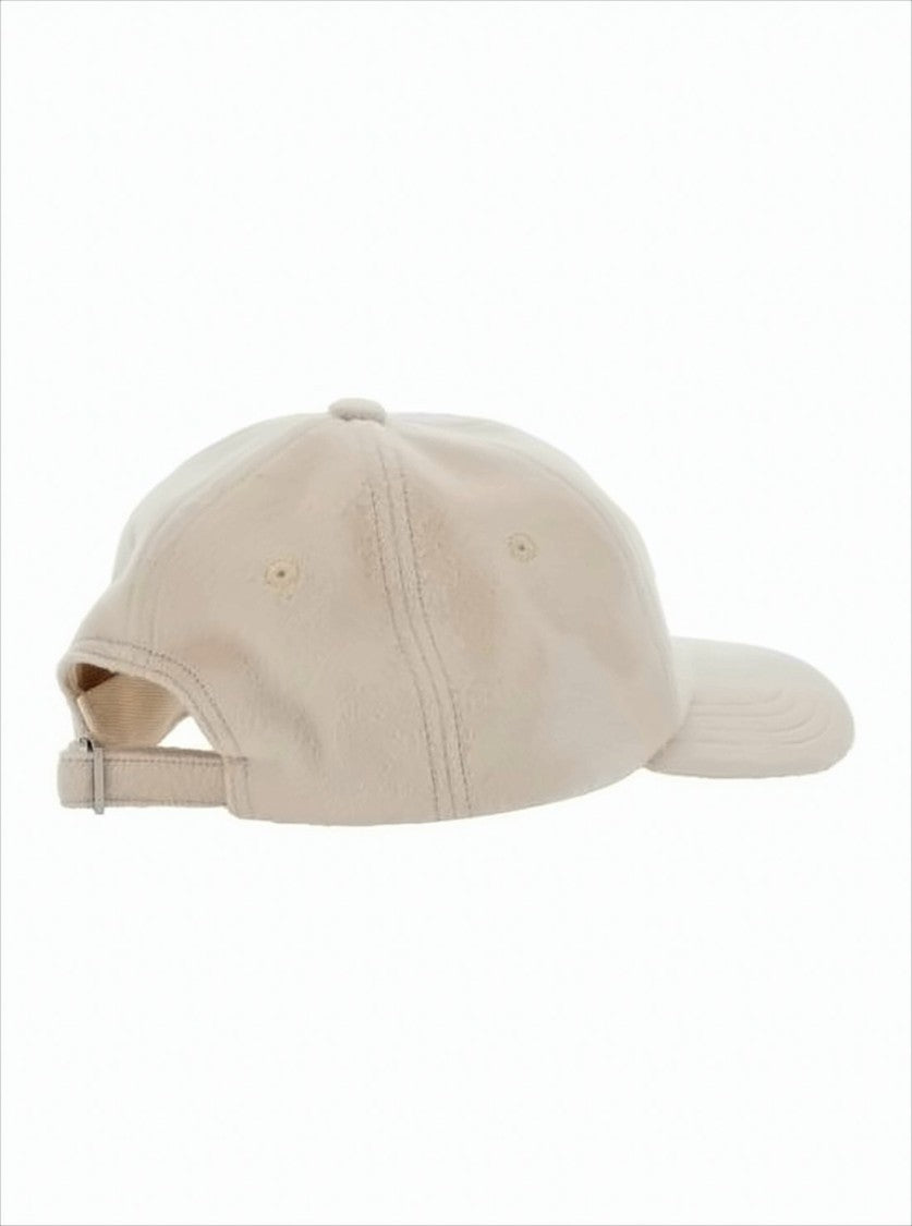 Soft Wool Baseball Cap with Classic Six-Panel Design