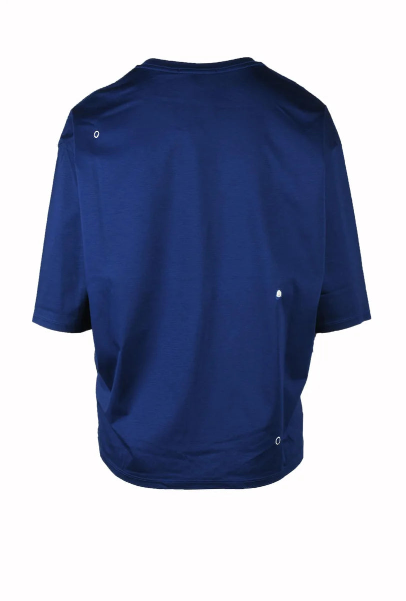 Cotton T-shirt - Blue