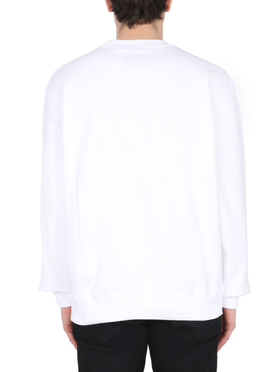 Relaxed Fit Crew Neck Sweatshirt