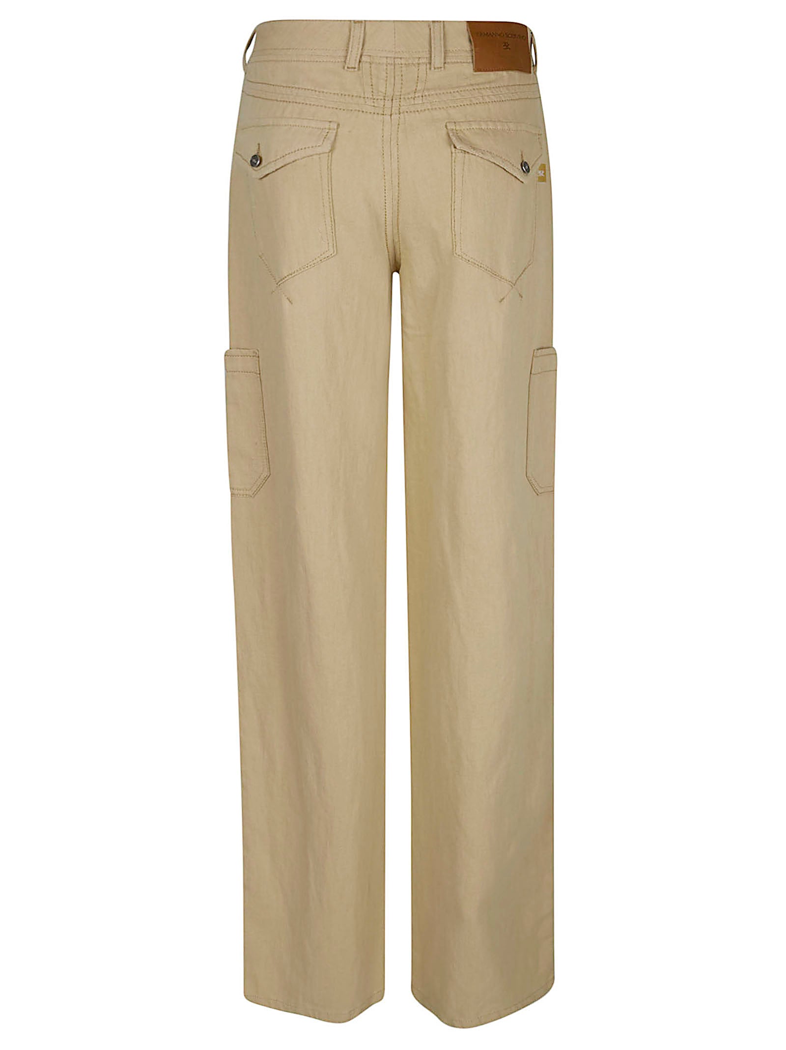 Cotton-Linen Blend Jeans