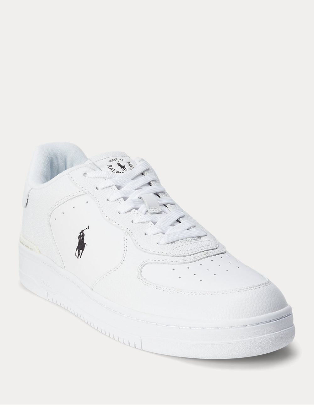 White Masters Crt Leather Sneakers