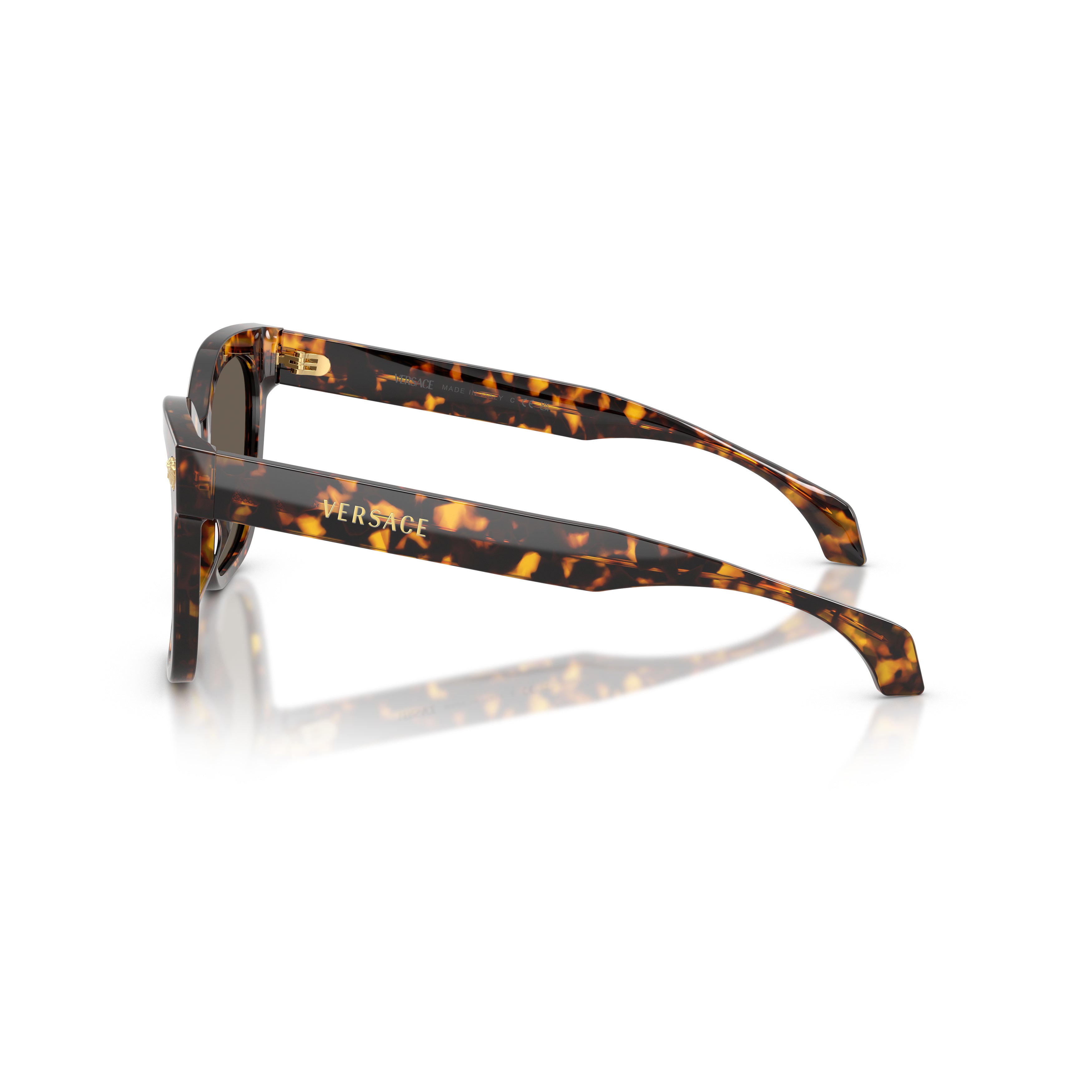 0ve4511 Oversized Tortoiseshell Frame Sunglasses