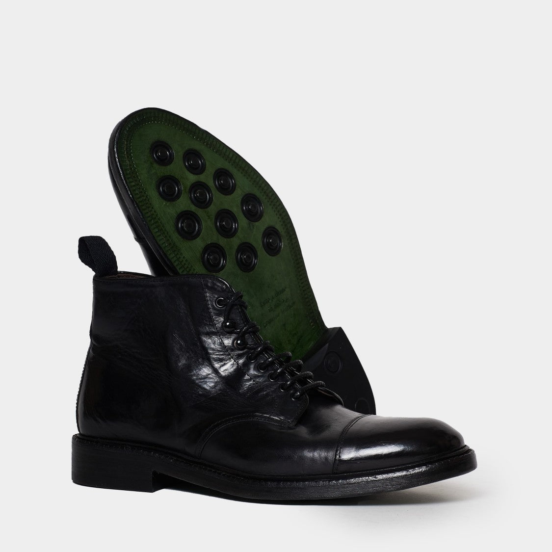 Black High Ankle Boot