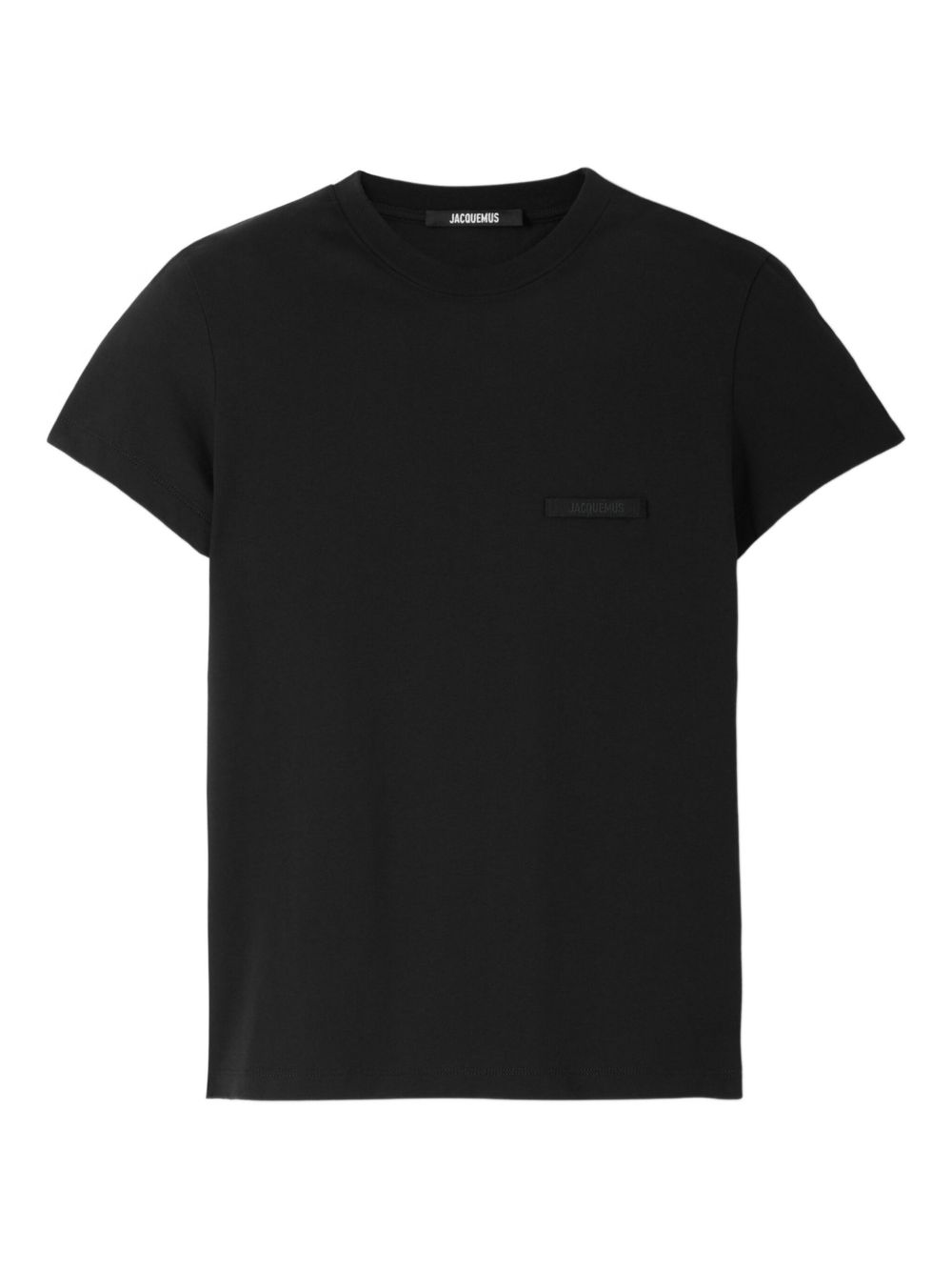 Short-Sleeve Black Top