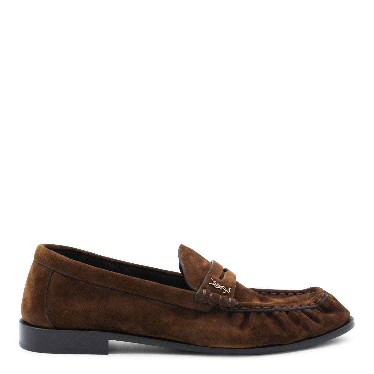 Brown Suede Loafers