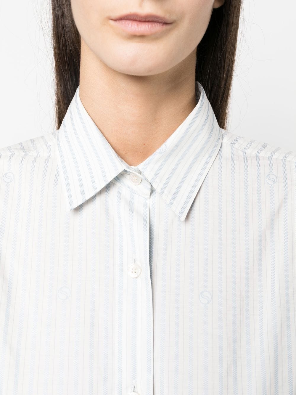 White Shirt Relaxed Fit Cotton Shirt