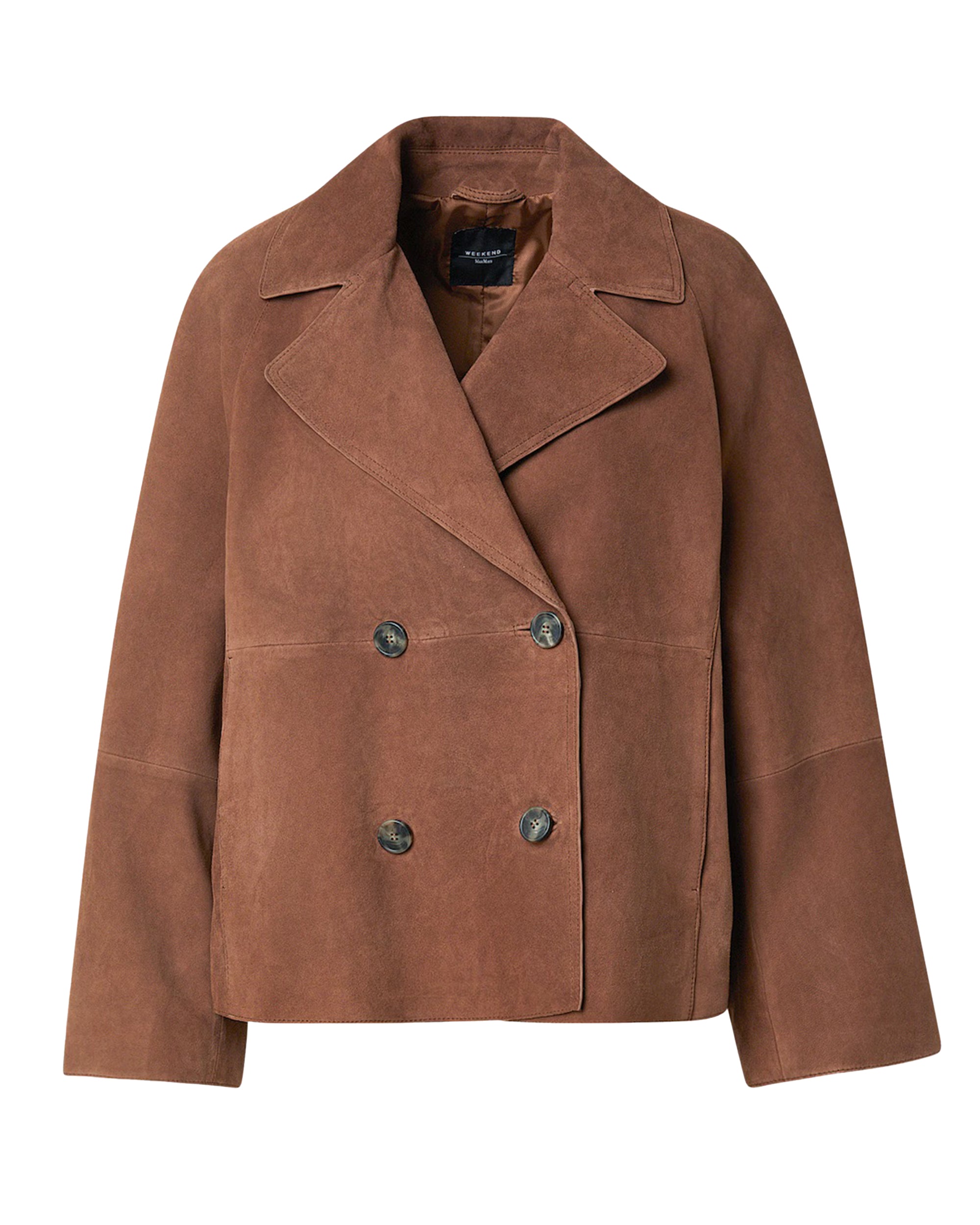 Sospiro Terracotta Double-Breasted Jacket