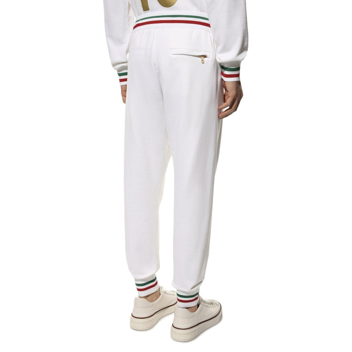 Cotton Sweatpants With Iconic Logo
