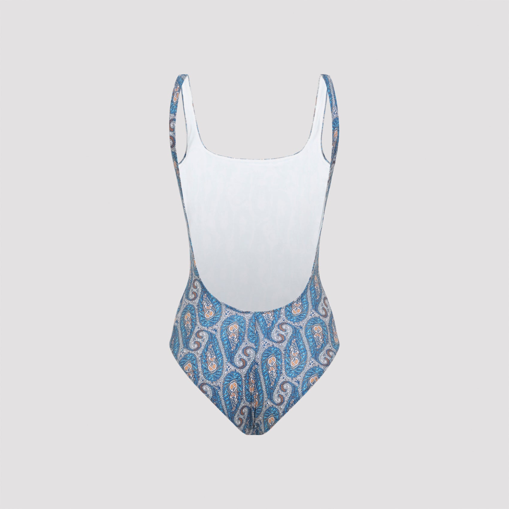 Paisley Pattern One-Piece Swimsuit