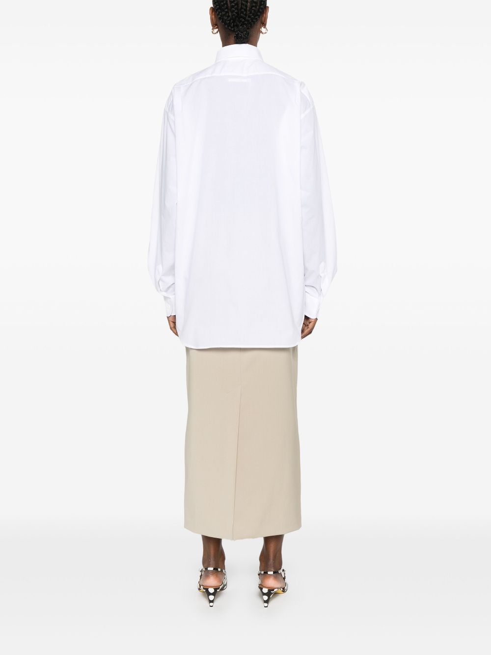 Curved Hem Shirt