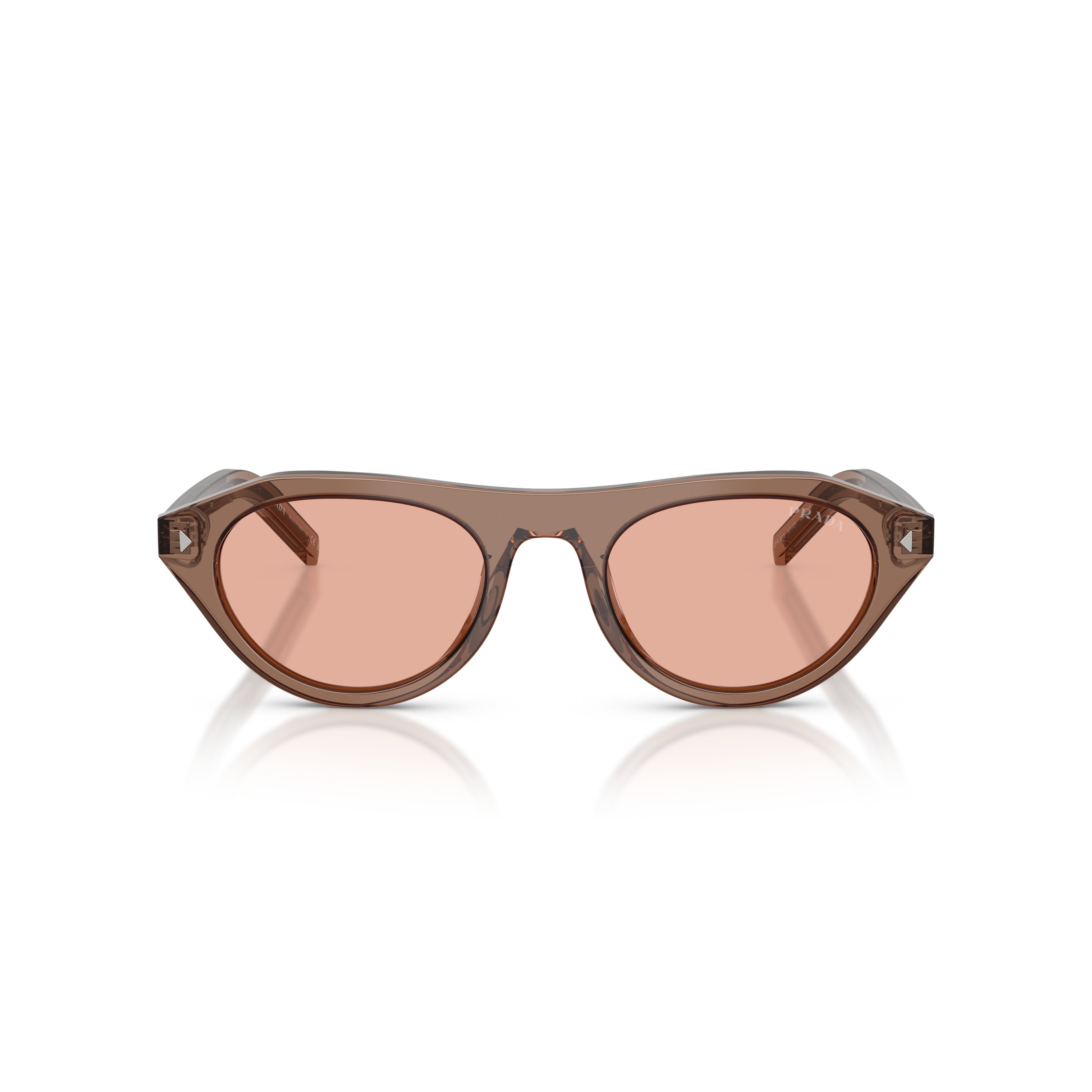 0pr B15s Translucent Brown Acetate Sunglasses