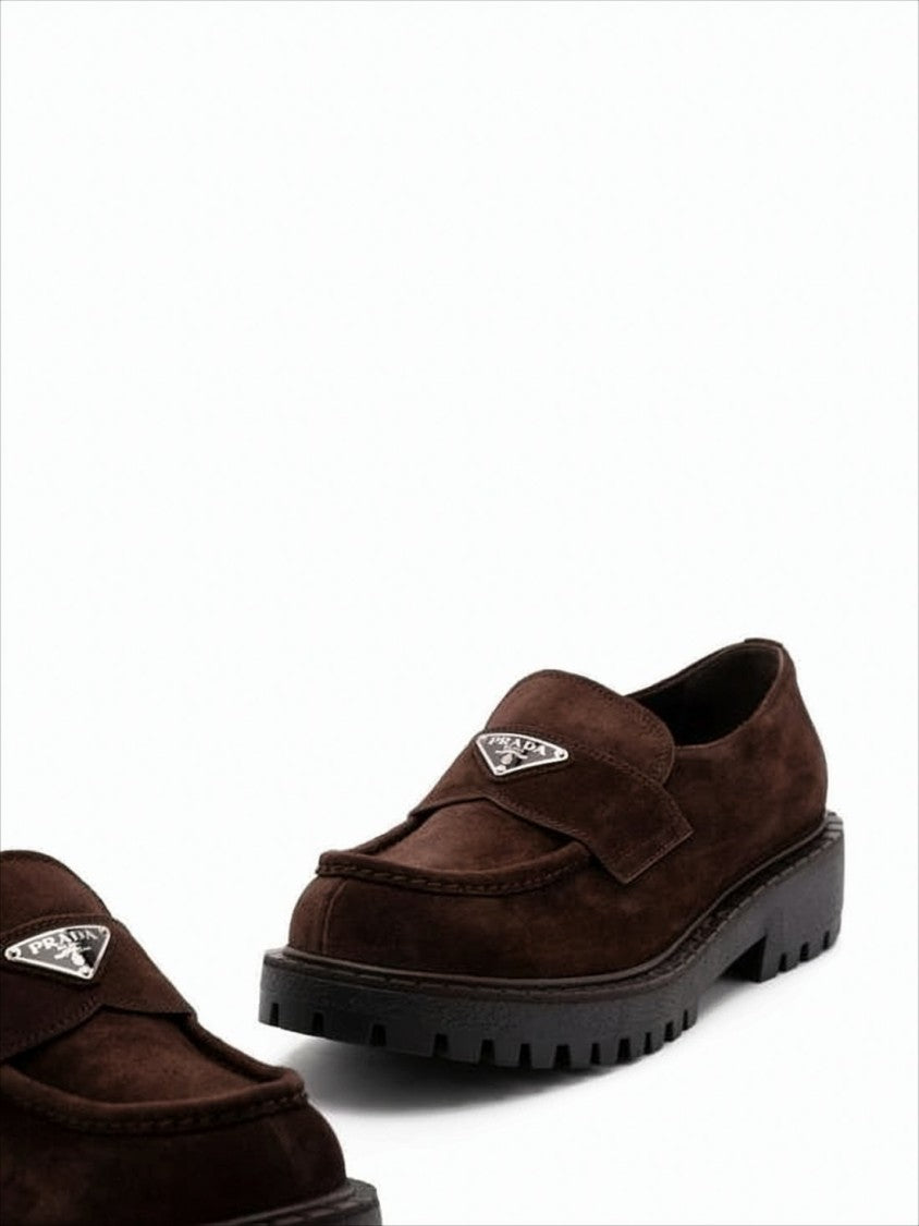 Sole Brown Calf Leather Loafers