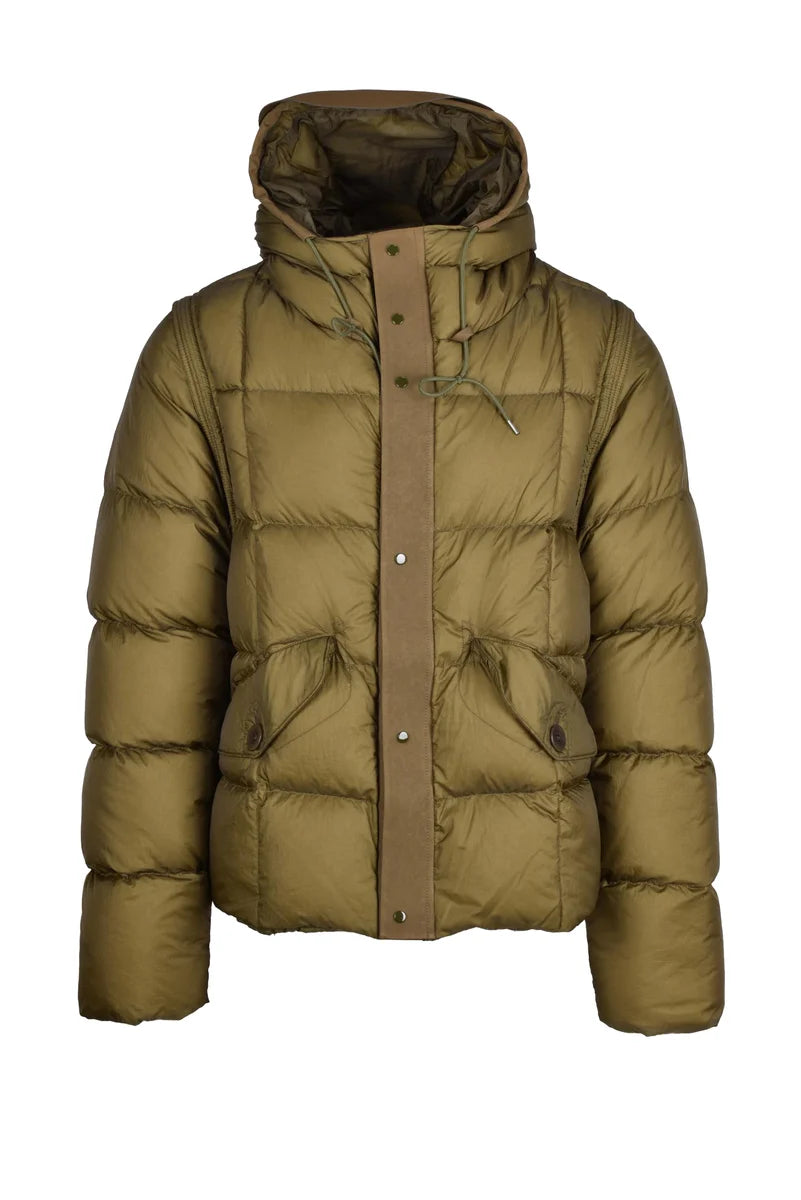 Hurricane Combo Down Jacket - Military Green