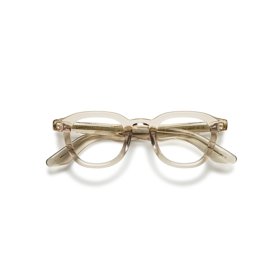 Or-Dah-O Dahven Translucent Acetate Frame Eyeglasses with Keyhole Bridge