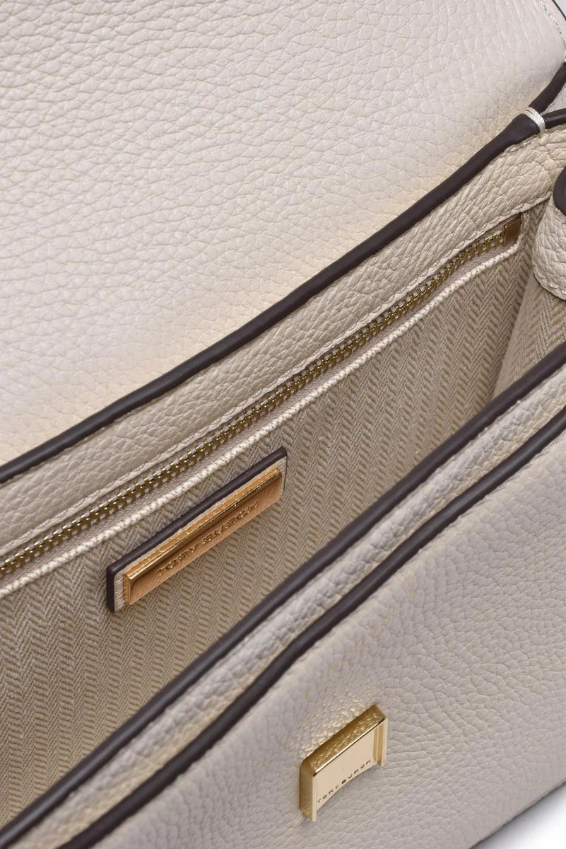 Britten Adjustable Small Shoulder Bag - White