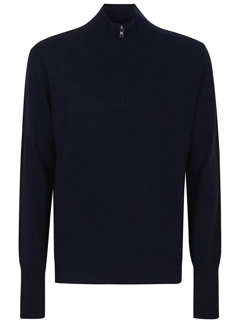 Pure Cashmere High-Neck Sweater