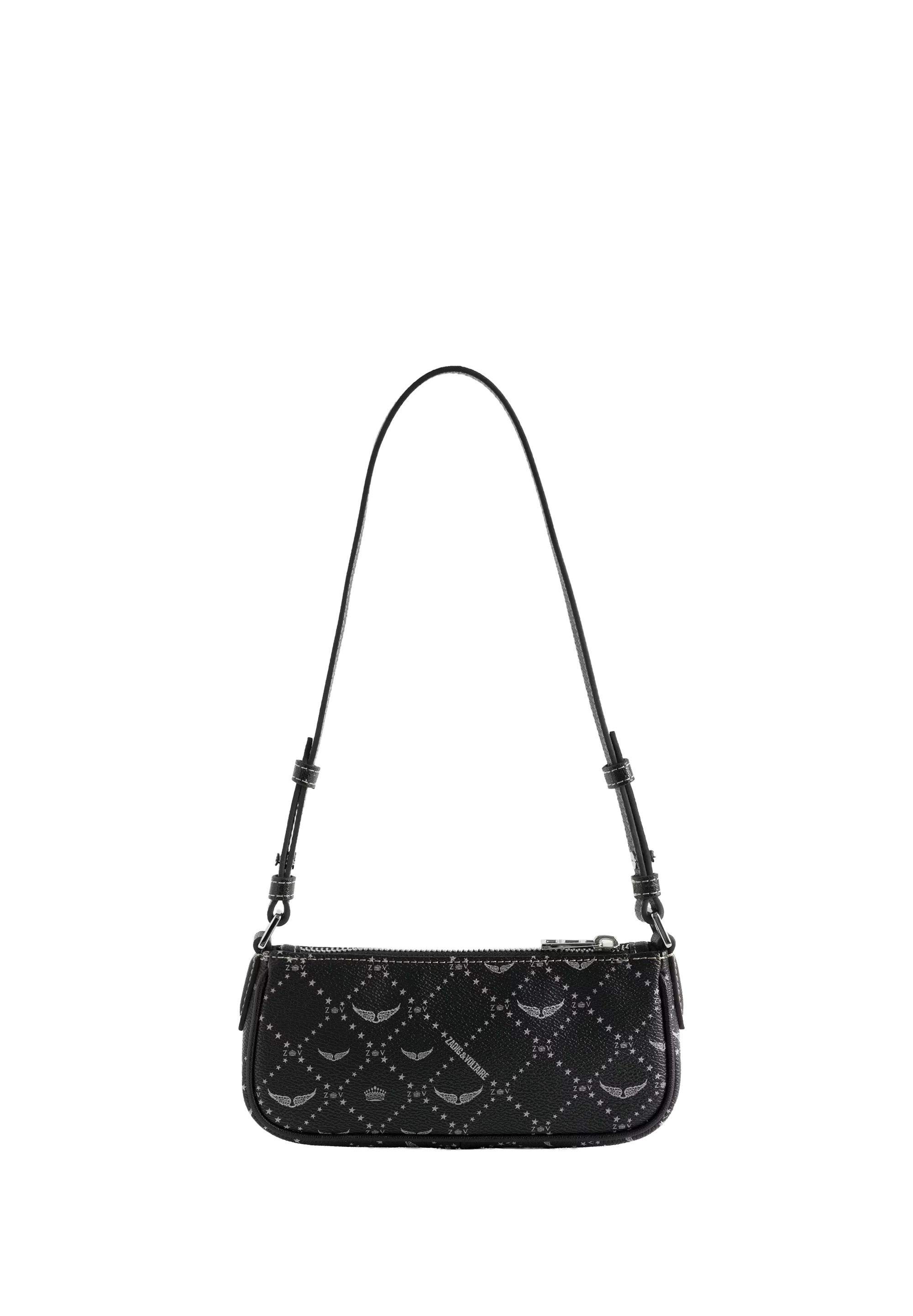 Rectangular Shoulder Bag with Adjustable Strap