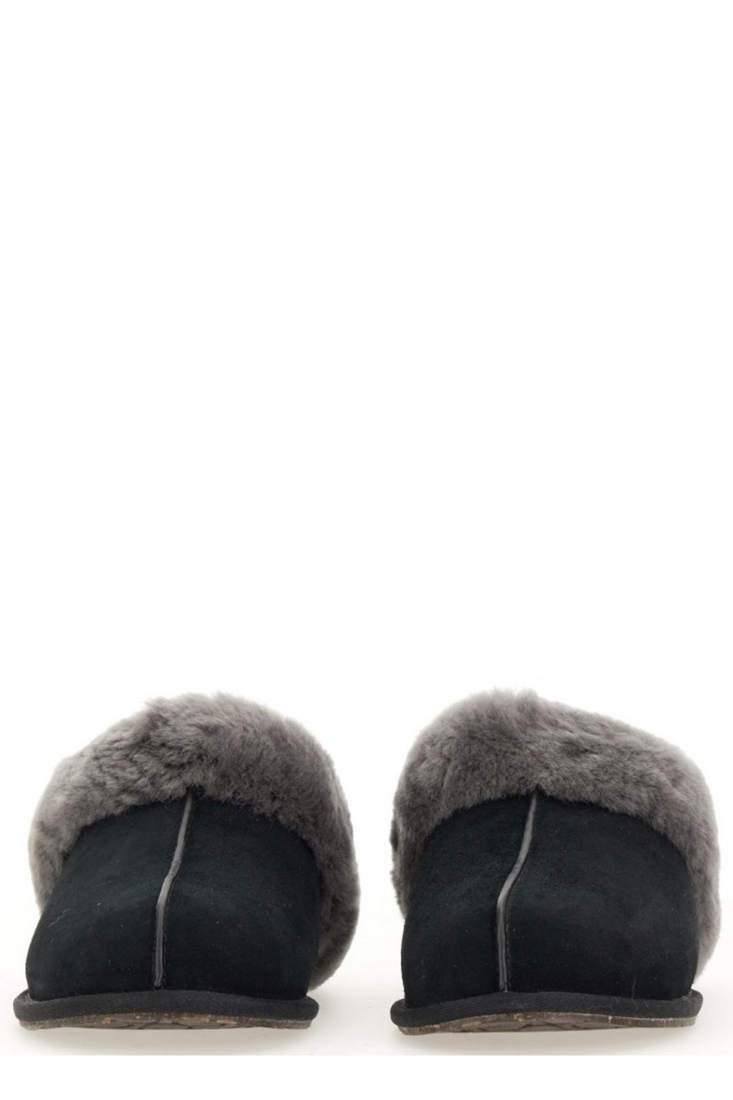 Plush Mule Slippers with Soft Fur Lining