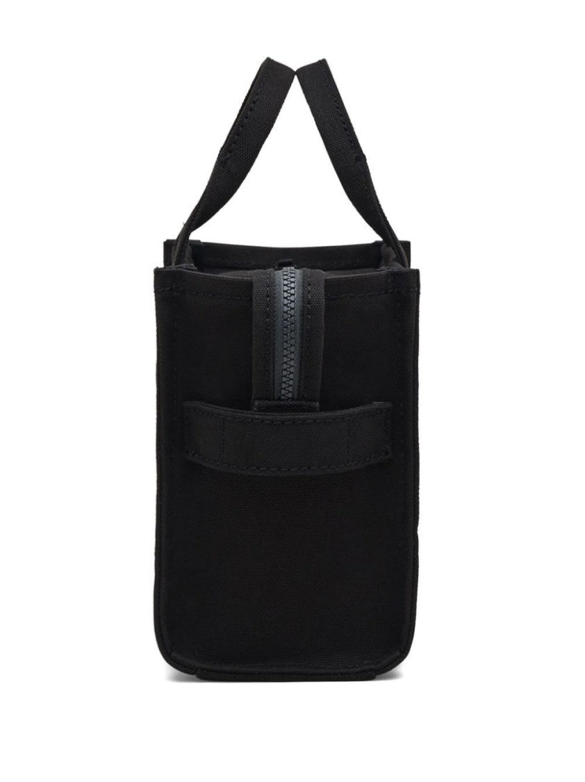 Structured Handbag with Bold Lettering