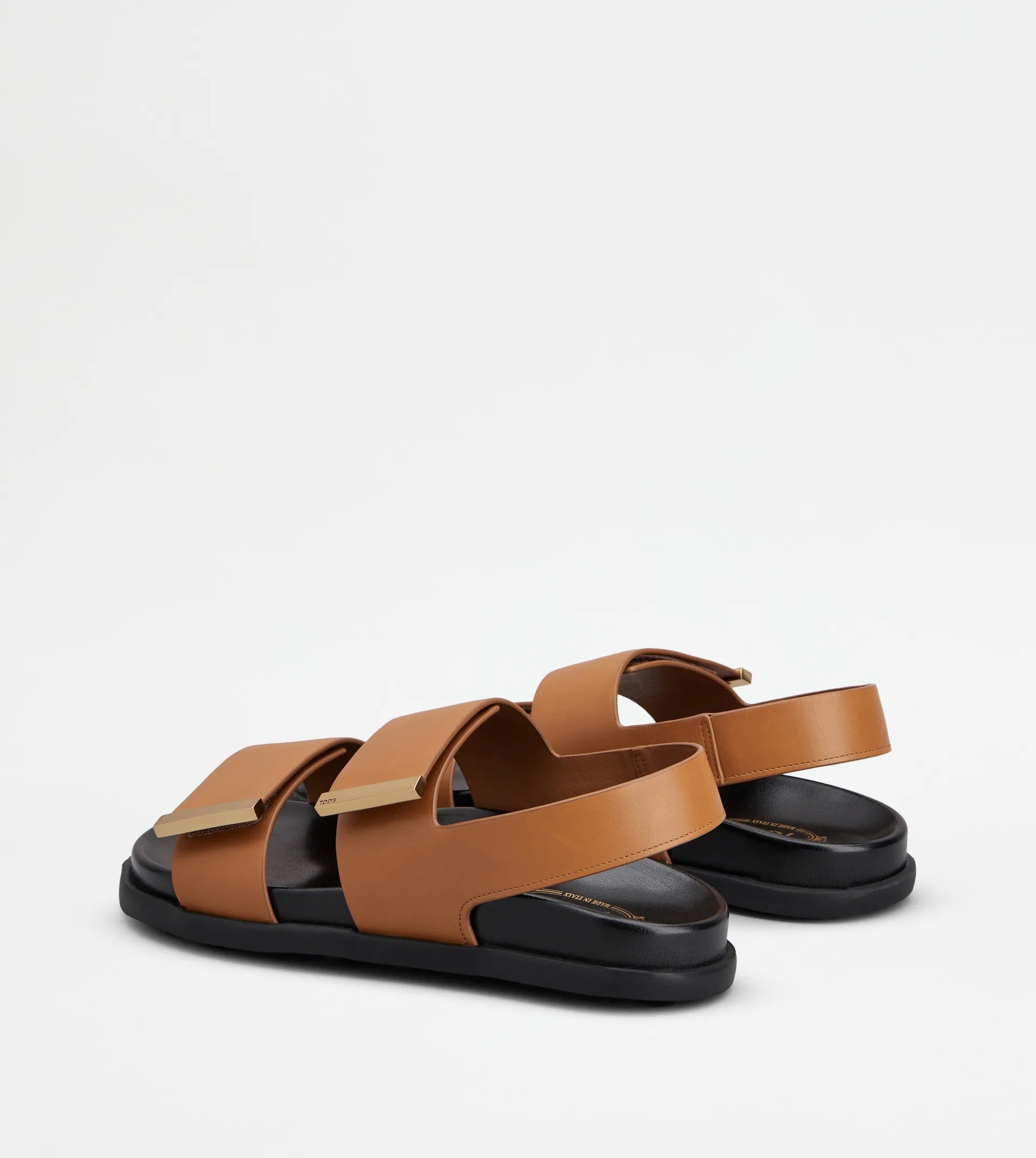 Leather Cuoio Footbed+Gomma 68K Sandals