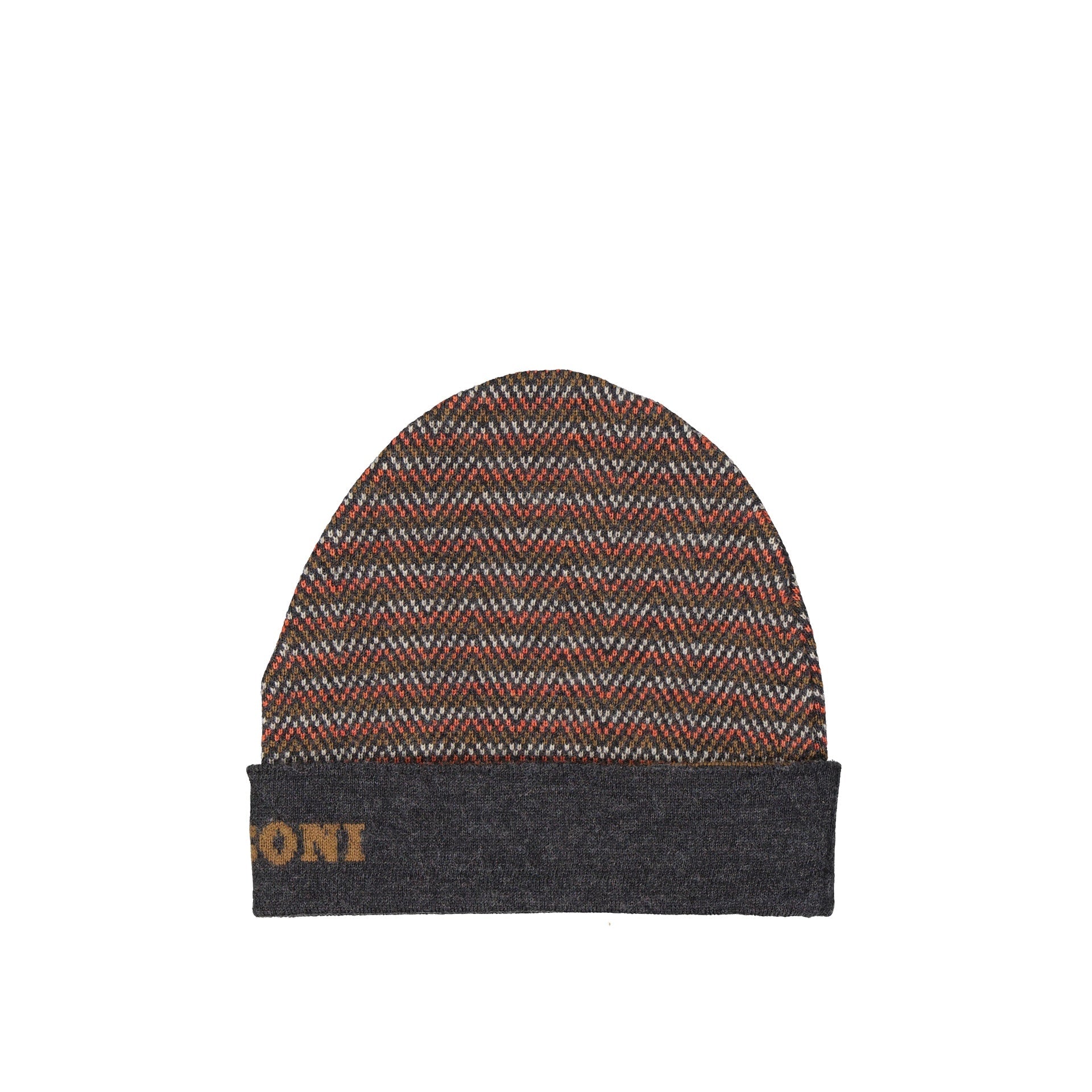 Textured Wool Hat With Ribbed Trim