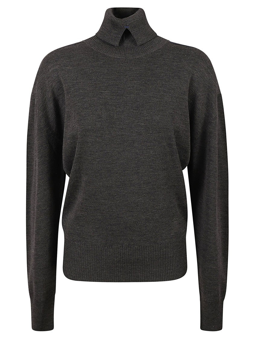 Relaxed-Fit High Neck Sweater