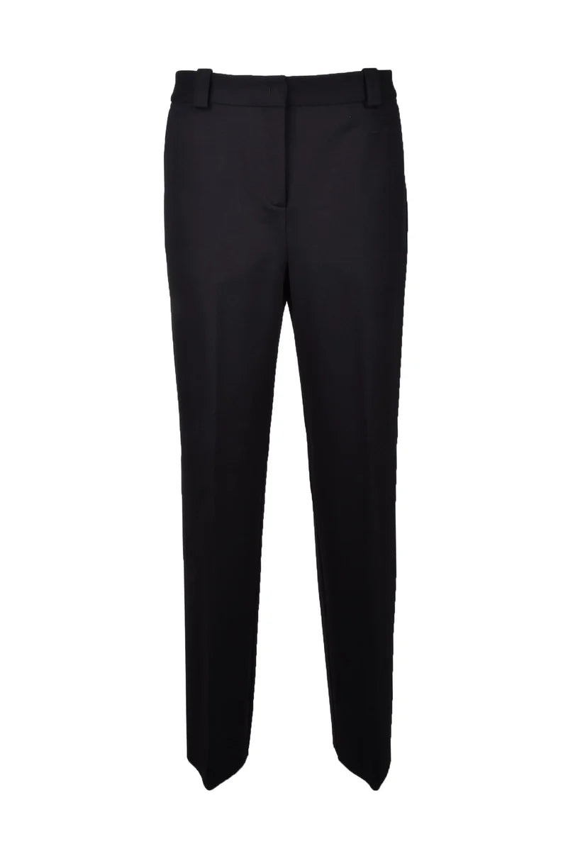 Straight Leg Trousers and Tailored Fit