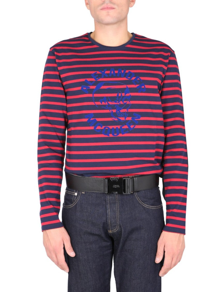 Long-Sleeve Crew Neck T-Shirt