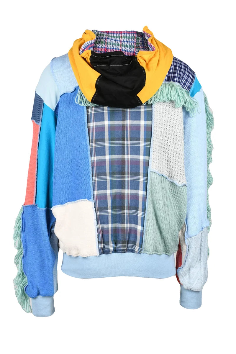 Patchwork Sweatshirt - Multicolor