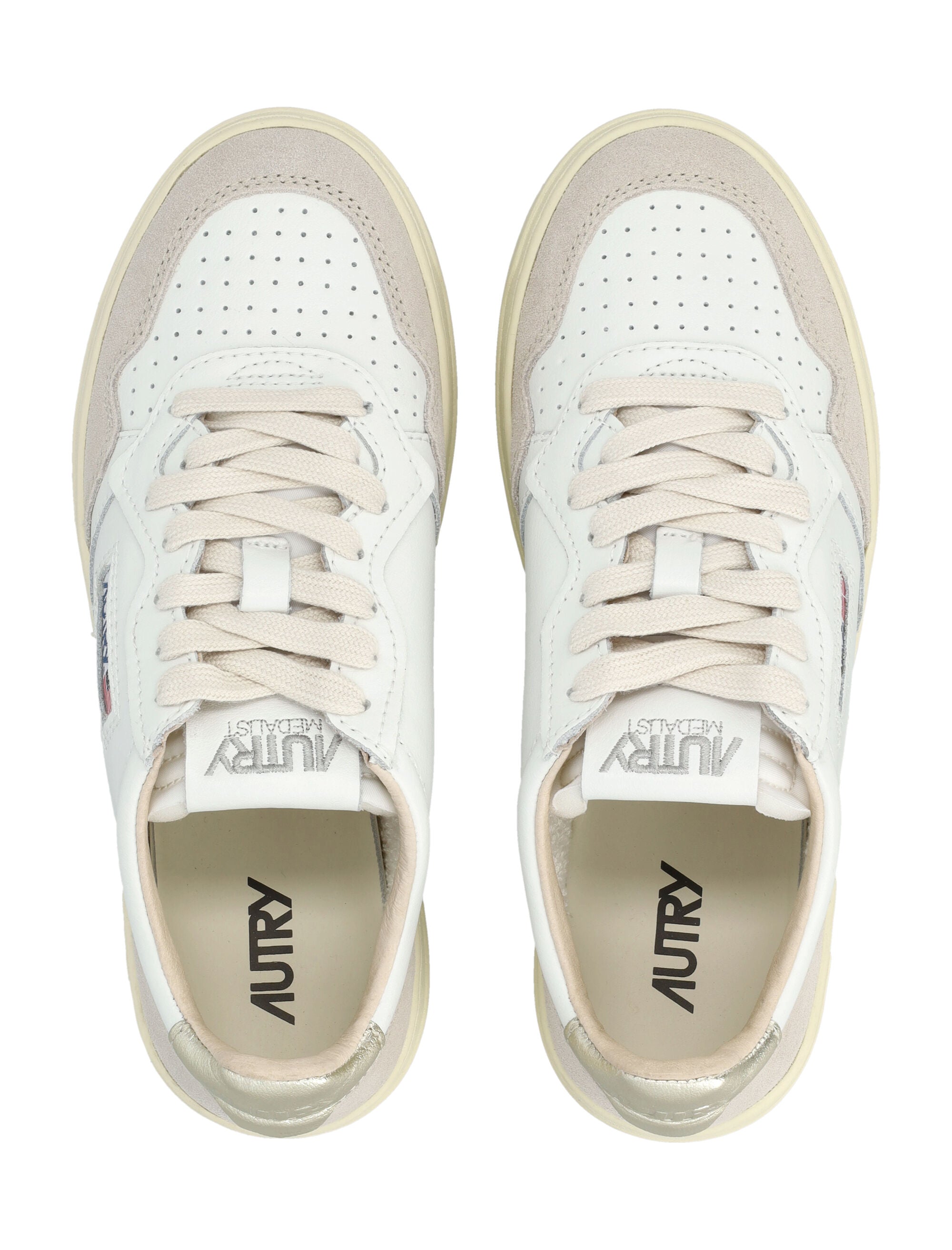Medalist Leather Suede Low Sneakers