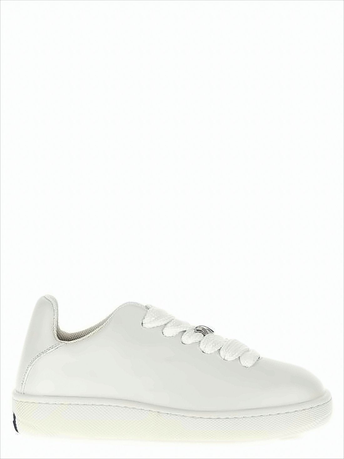 Minimalist White Cow Leather Sneakers
