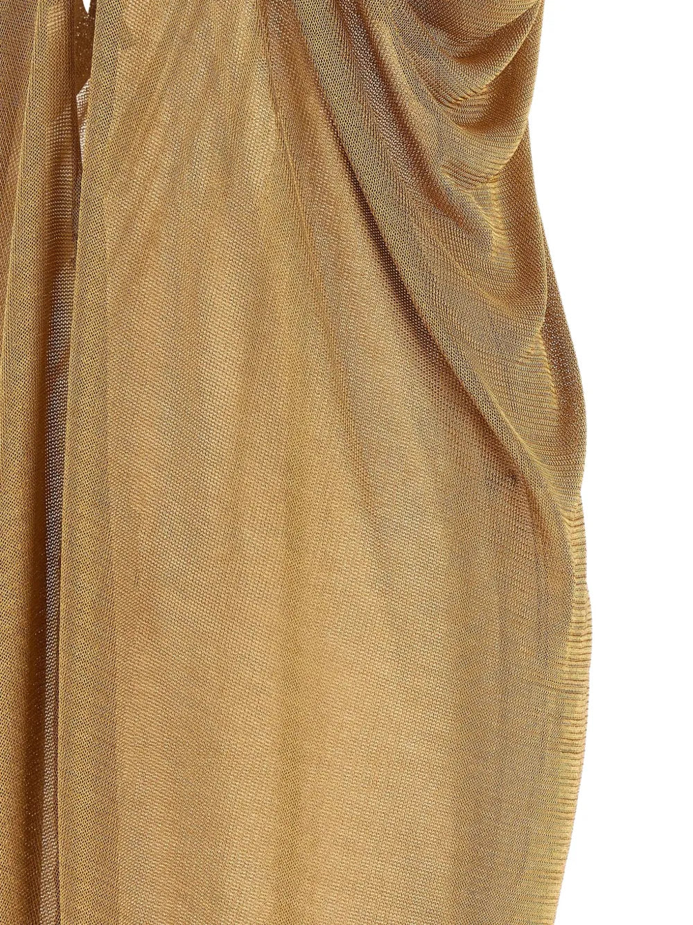 Flowing Maxi Dress with Halter Neckline and Keyhole Detail