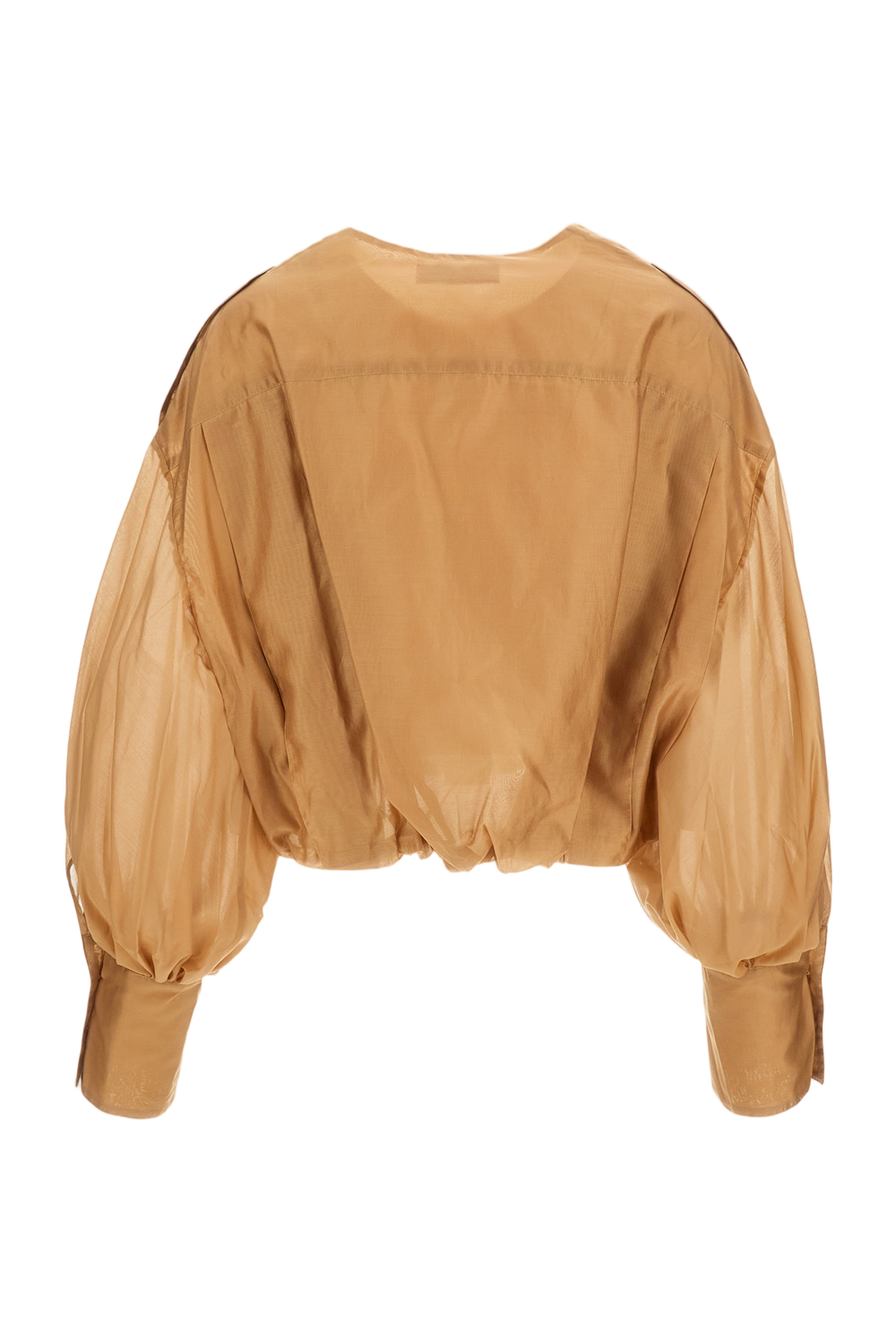 Diana Muslin Puff-Sleeve Shirt