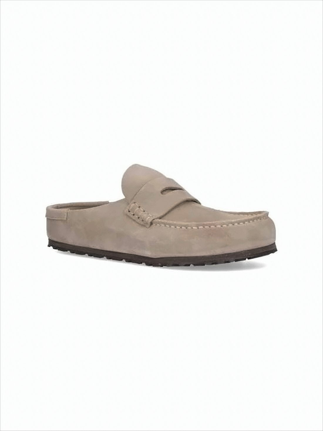 Suede Mule with Penny Strap and EVA Sole