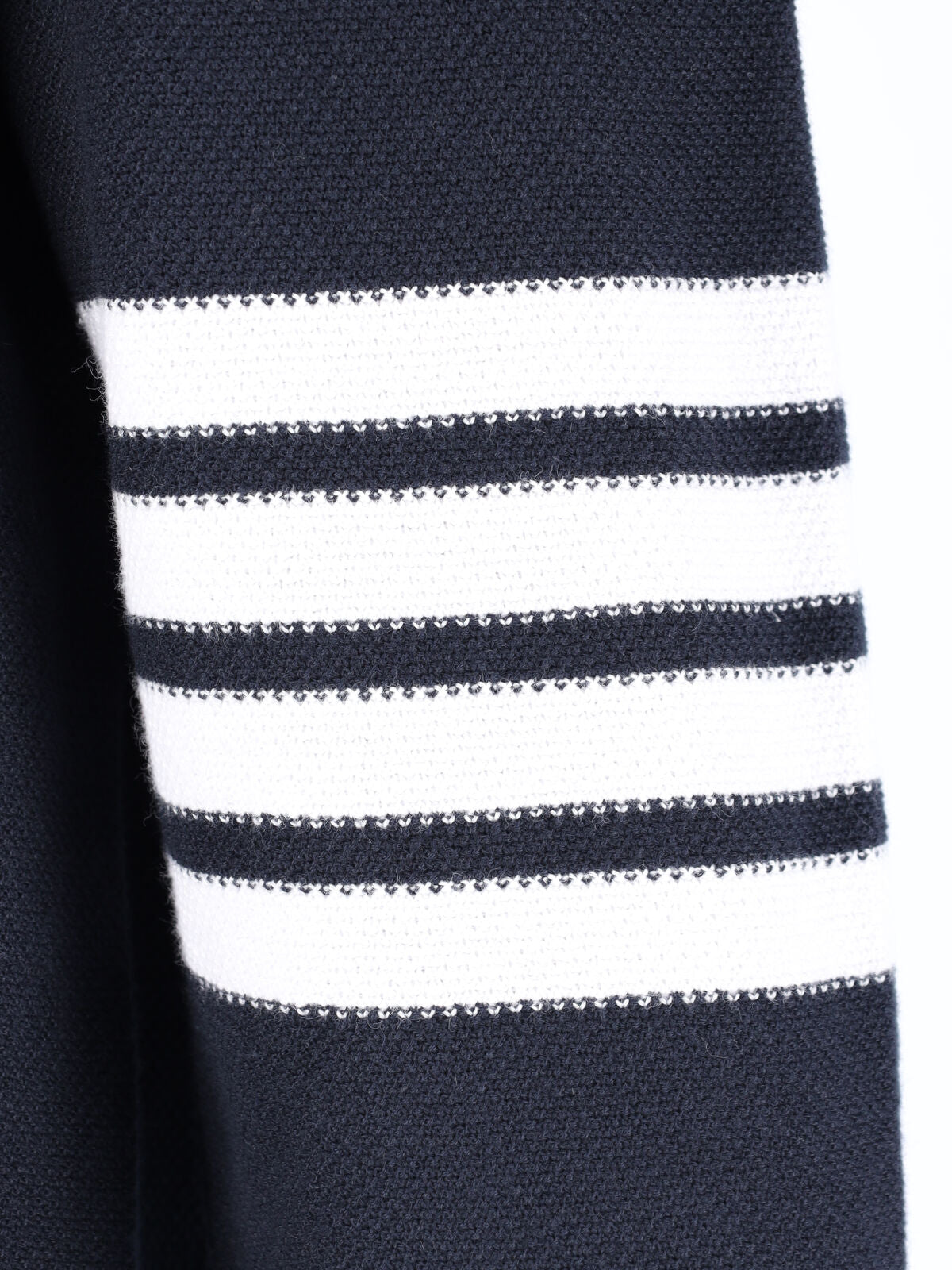Long-Sleeve Polo Collar Sweater