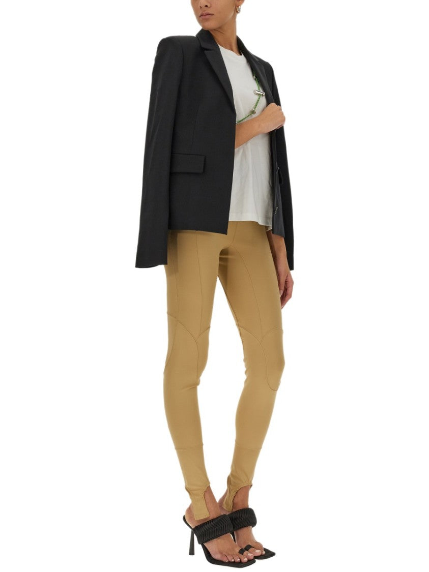 Tailored Single-Breasted Jacket With Notched Lapels