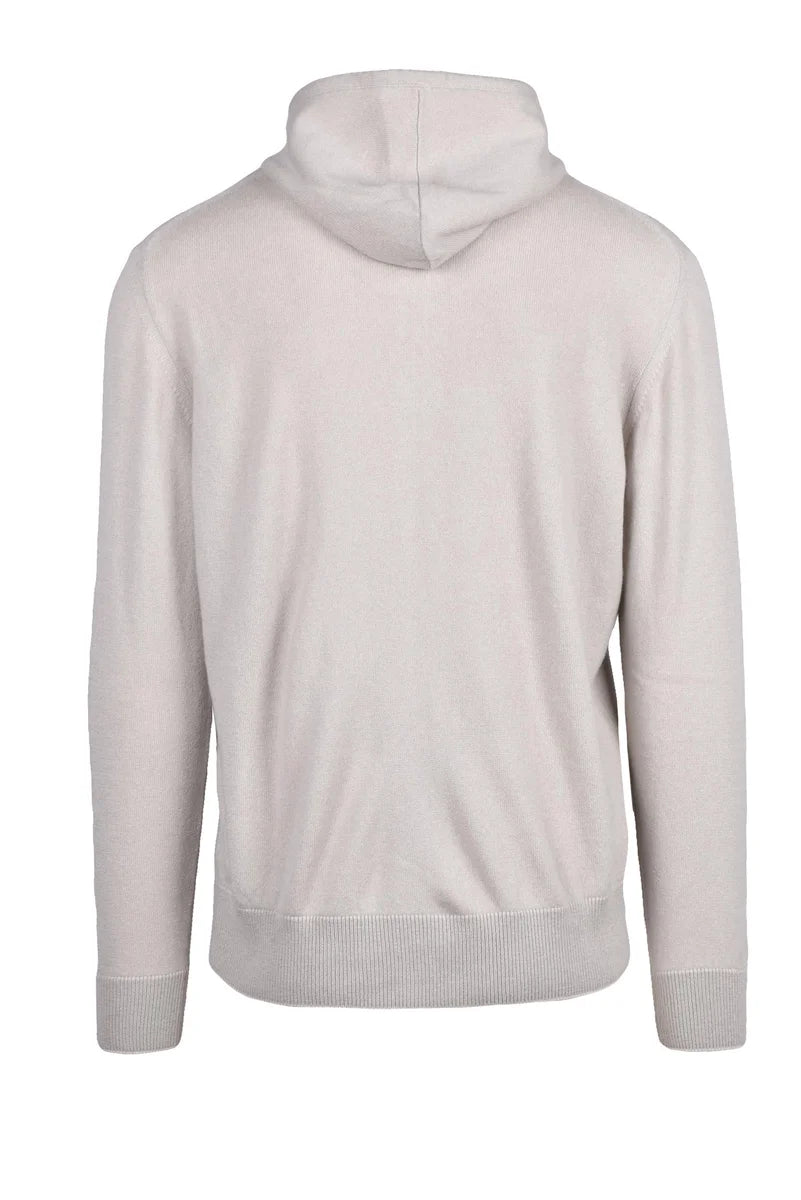 Zip Cardigan Cashmere - Beige