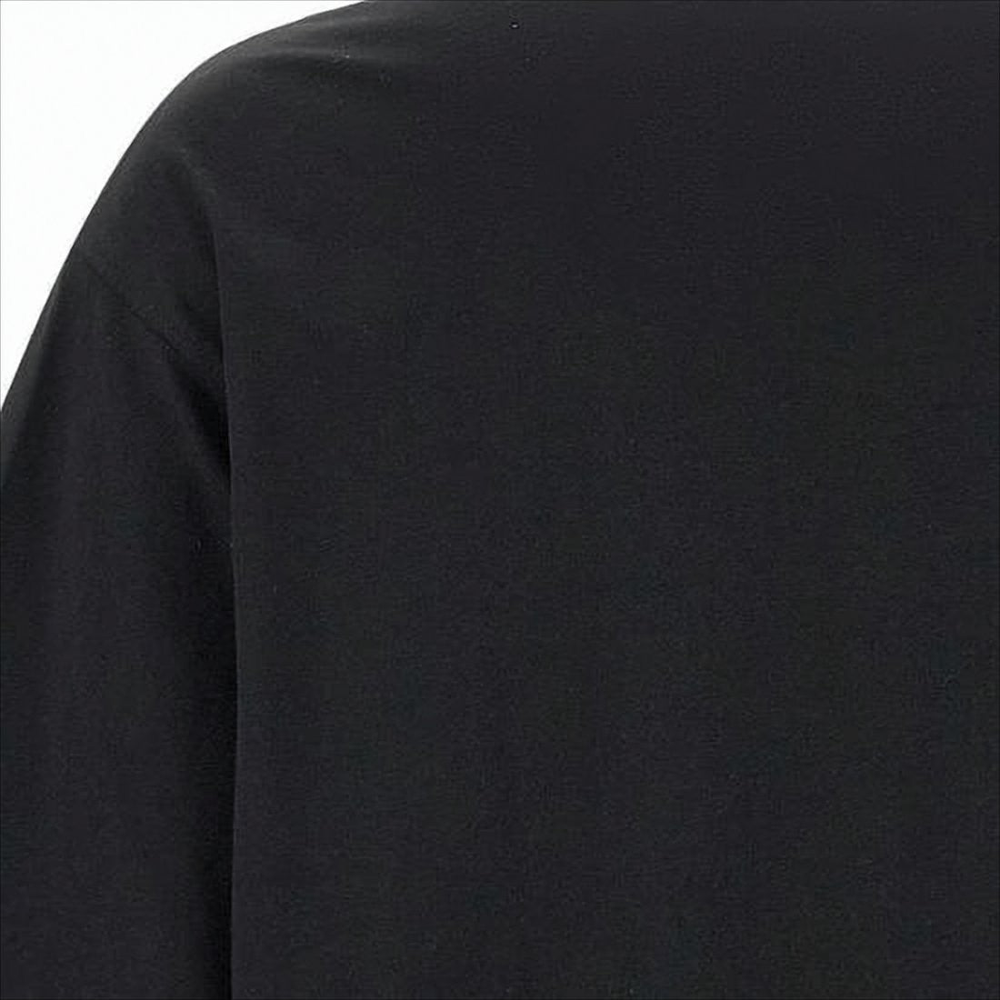 Relaxed-Fit Black Graphic Print T-Shirt