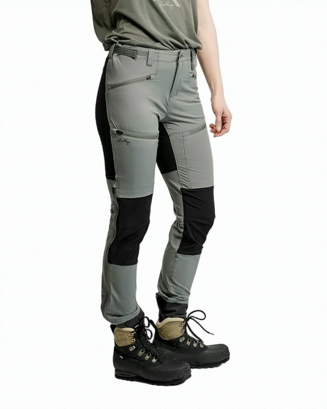 Functional Green Straight Pants