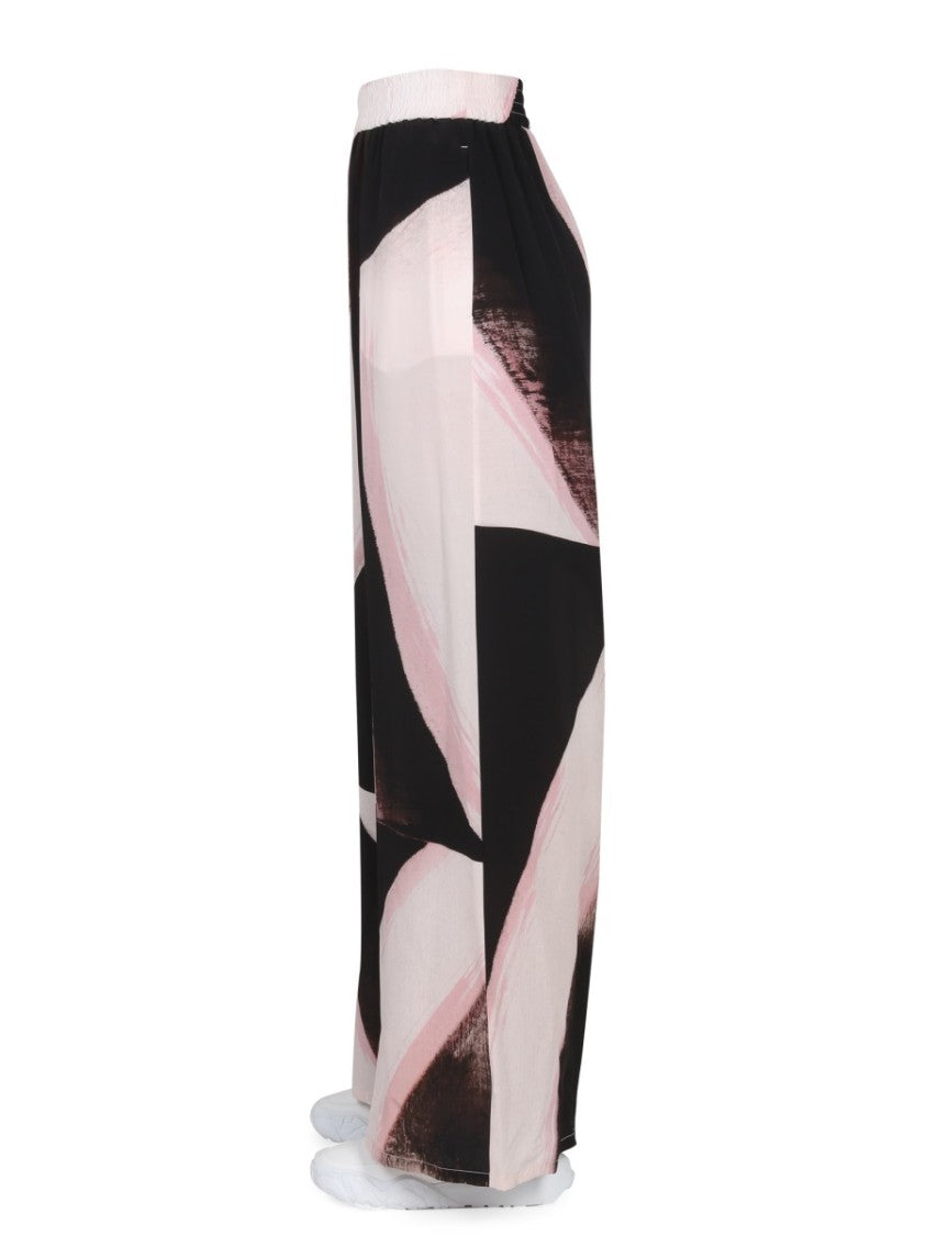 Brushstroke Graphic Pants