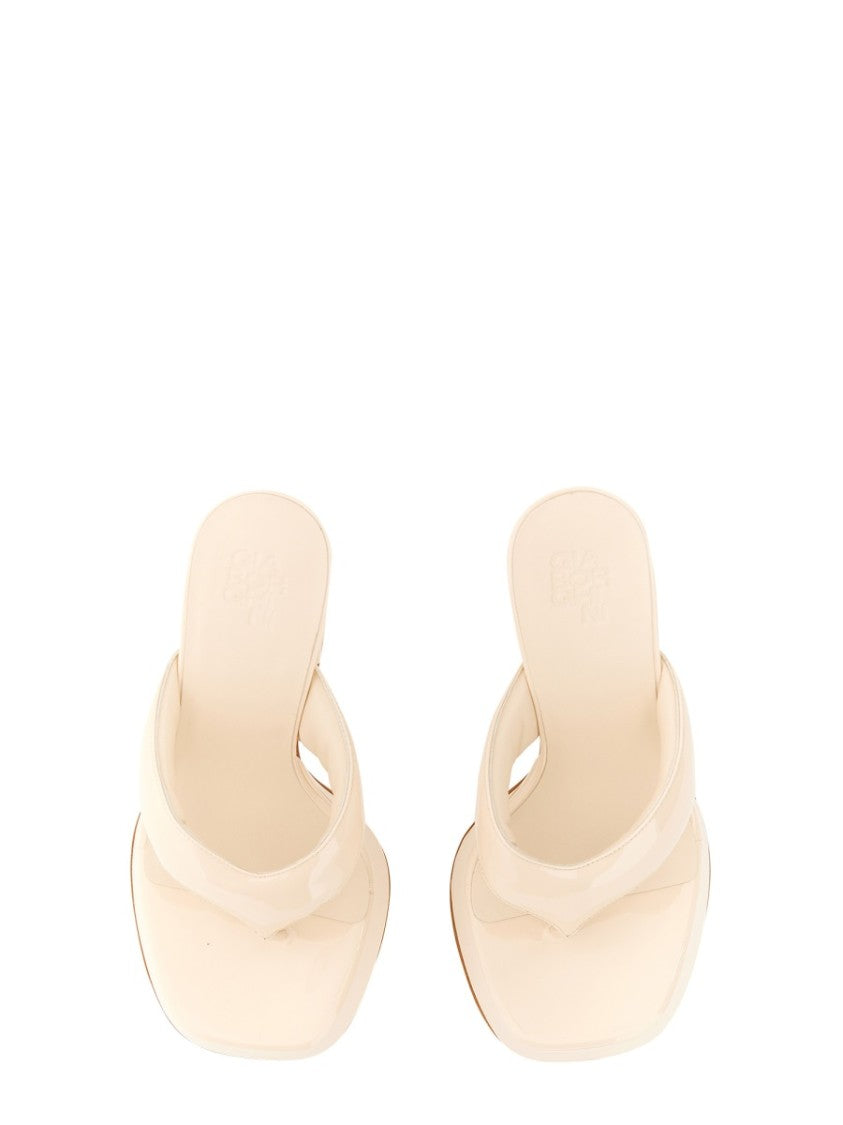 Patent Leather Sandals