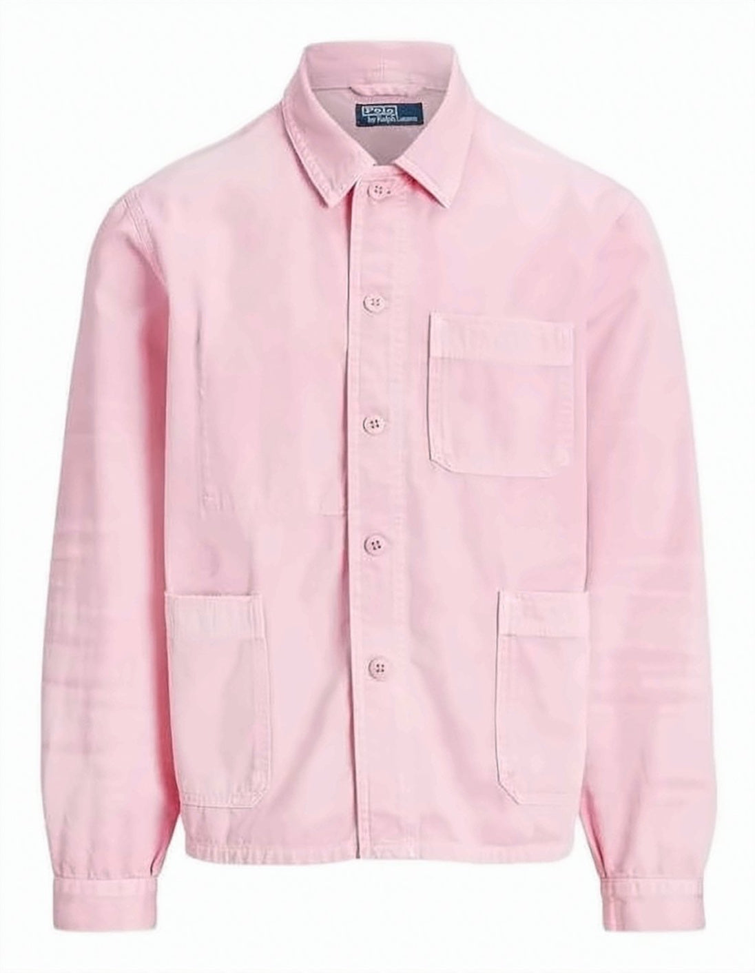 Light Pink Button-Up Jacket